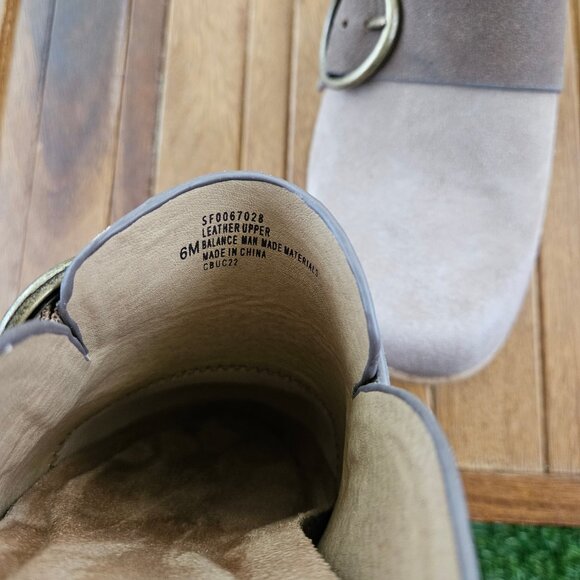 Sofft suede/leather mule - Tan - Picture 6 of 6